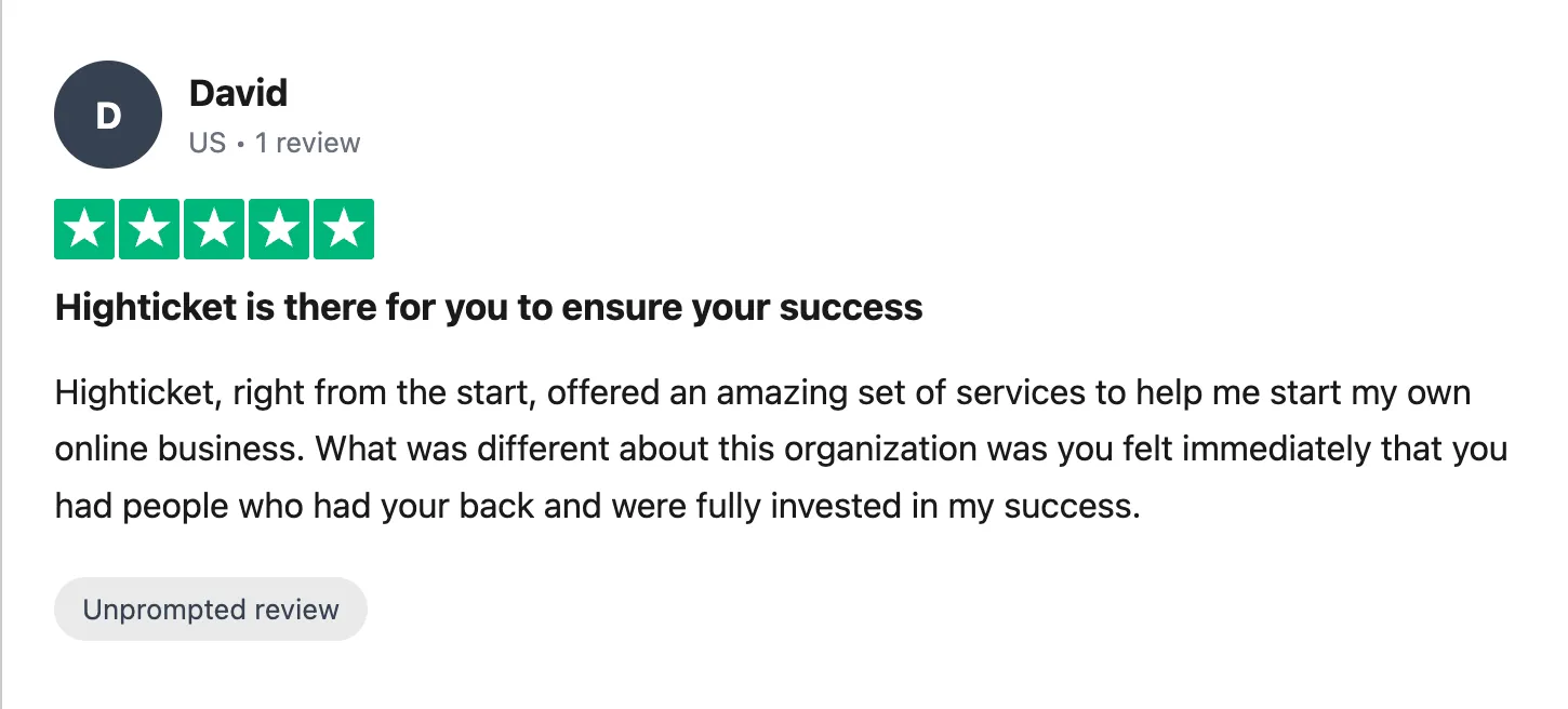 Trustpilot review — David-1 (#57)