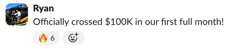 Student sales result — Ryan (#4)