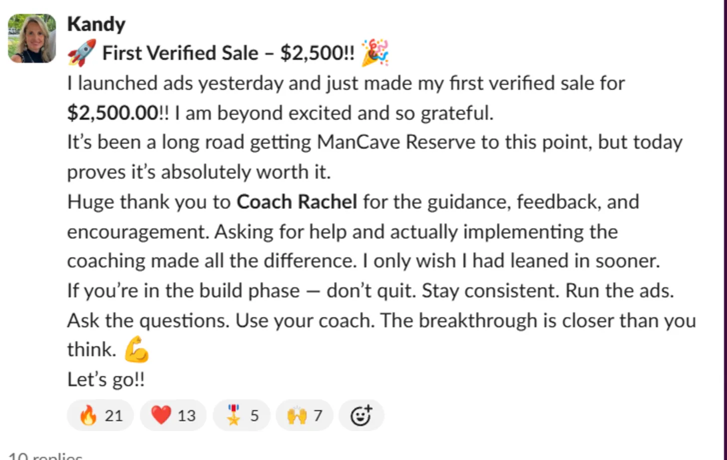 Student sales result — Kandy (#12)