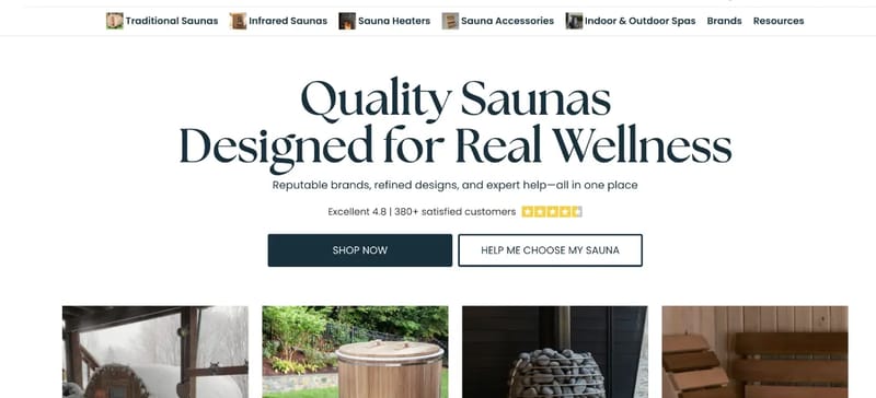 AFTER — fully built, optimized, conversion-ready store